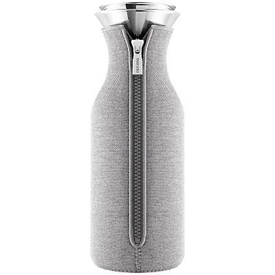 Eva Solo Fridge Carafe With Neoprene Cover, 1L Light Grey Eva Solo Fridge Carafe With Neoprene Cover, 1L Light Grey